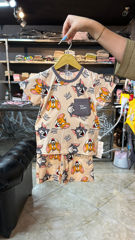 ست تیشرت و شلوارک راحتی وارداتی